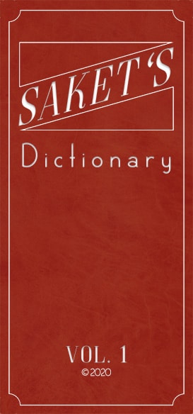 Programmpunkt Saket's Dictionary